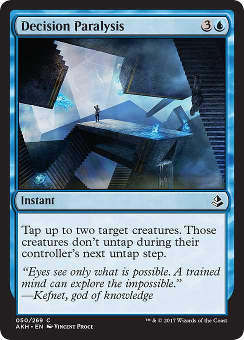 Decision Paralysis