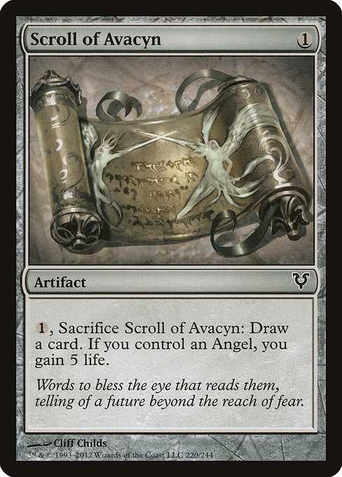 Scroll of Avacyn