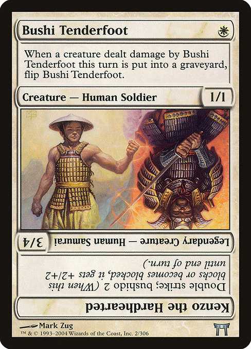 Bushi Tenderfoot // Kenzo the Hardhearted