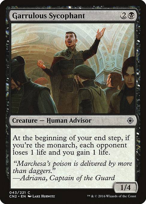 Garrulous Sycophant