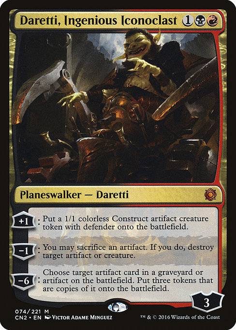 Daretti, Ingenious Iconoclast