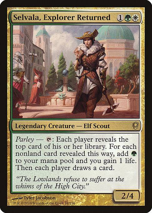 Selvala, Explorer Returned