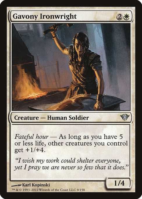 Gavony Ironwright