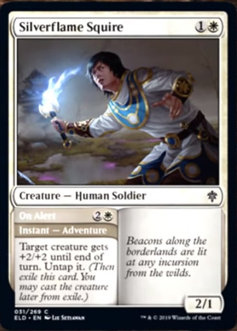 Silverflame Squire // On Alert