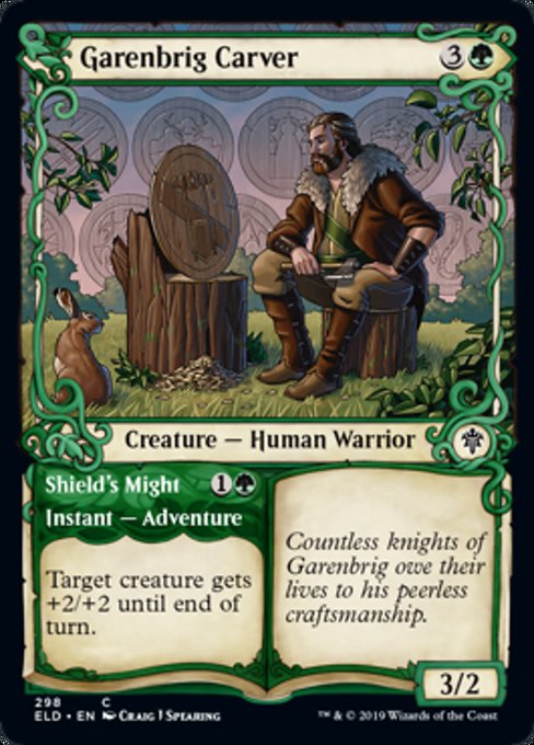 Garenbrig Carver // Shield's Might