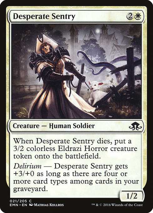 Desperate Sentry
