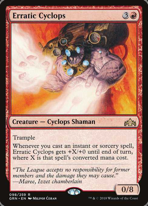 Erratic Cyclops