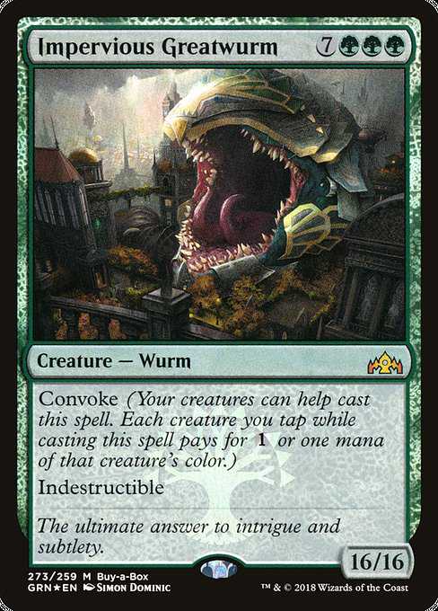 Impervious Greatwurm