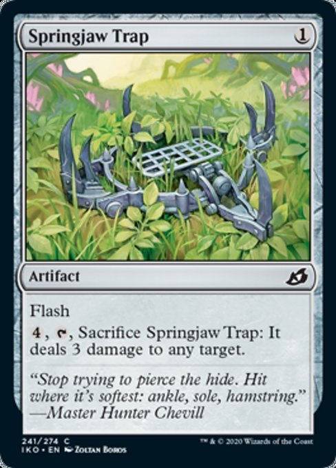 Springjaw Trap