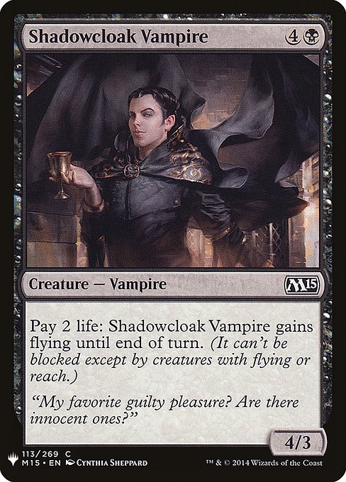 Shadowcloak Vampire