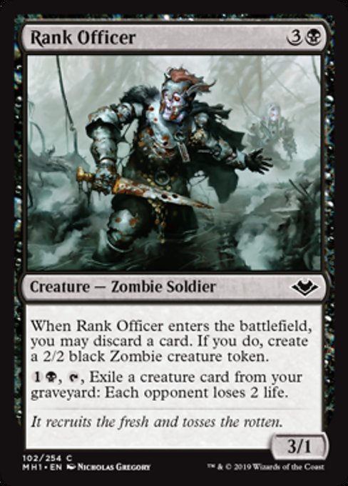 Rank Officer