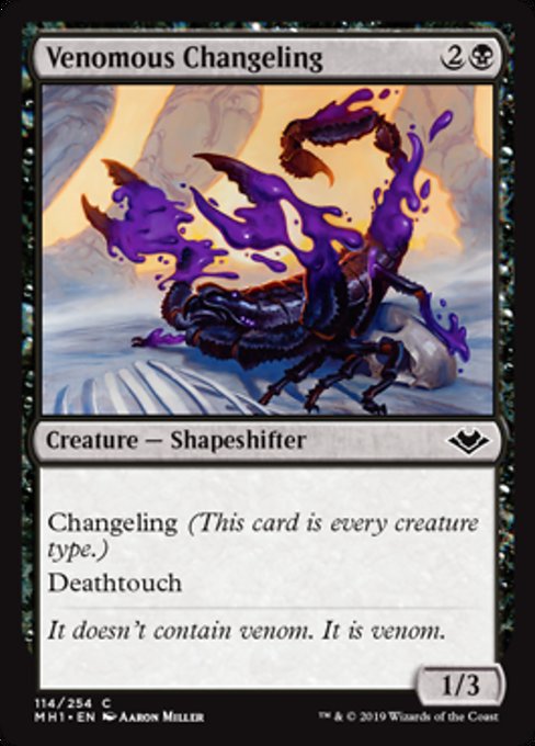 Venomous Changeling