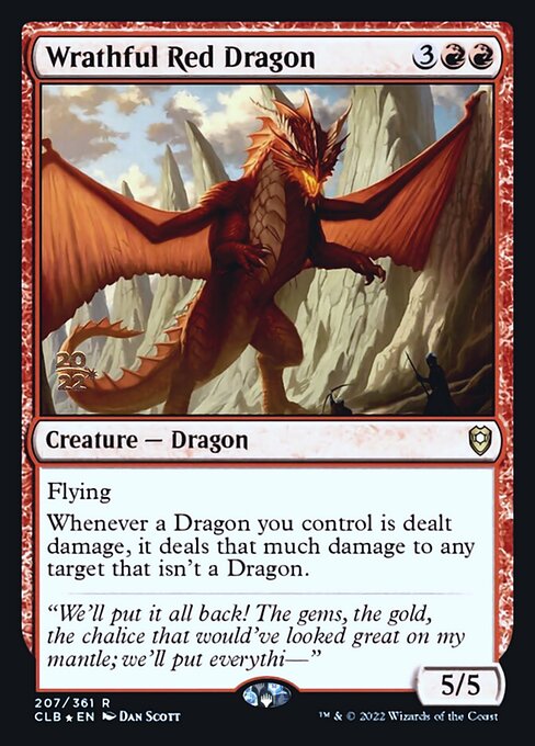 Wrathful Red Dragon