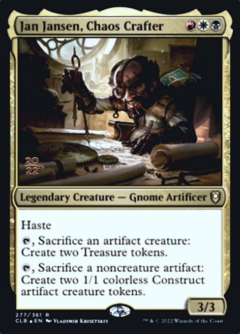 Jan Jansen, Chaos Crafter
