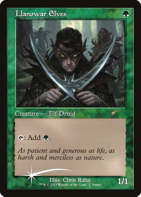 Llanowar Elves