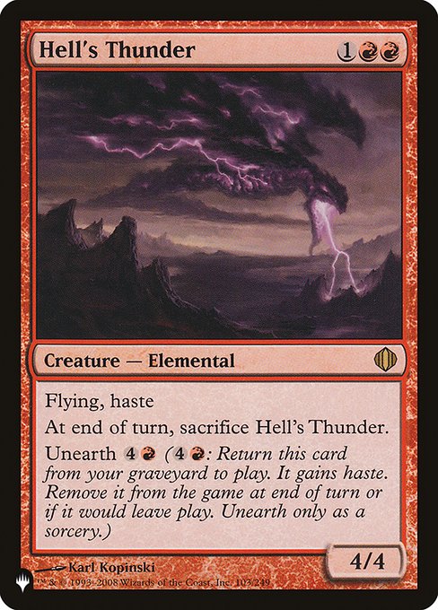Hell's Thunder
