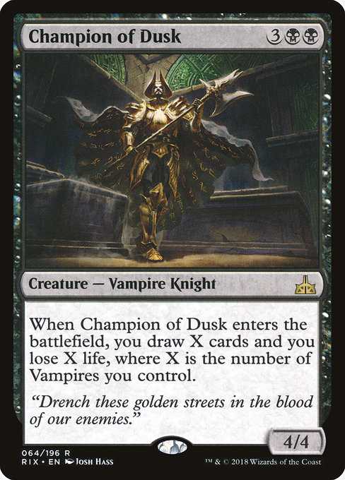 Champion of Dusk