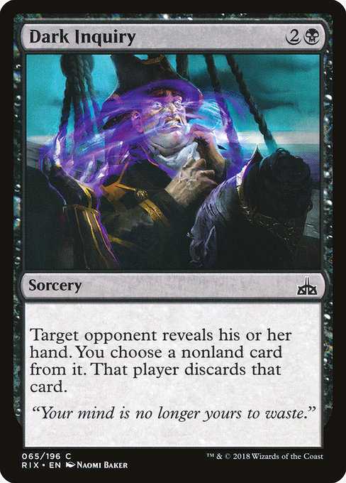 Dark Inquiry