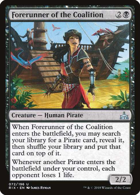 Forerunner of the Coalition