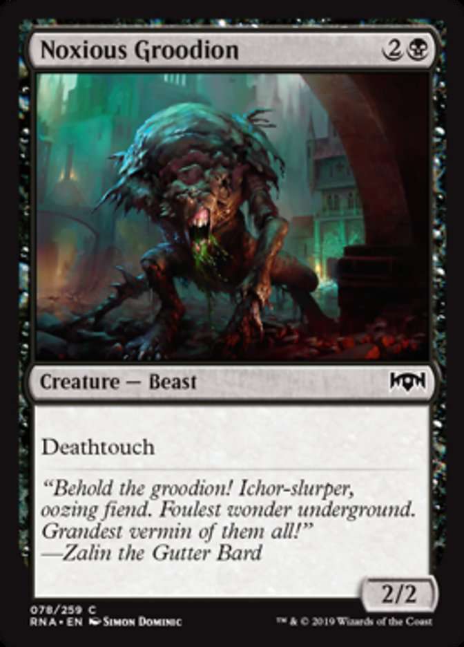 Noxious Groodion