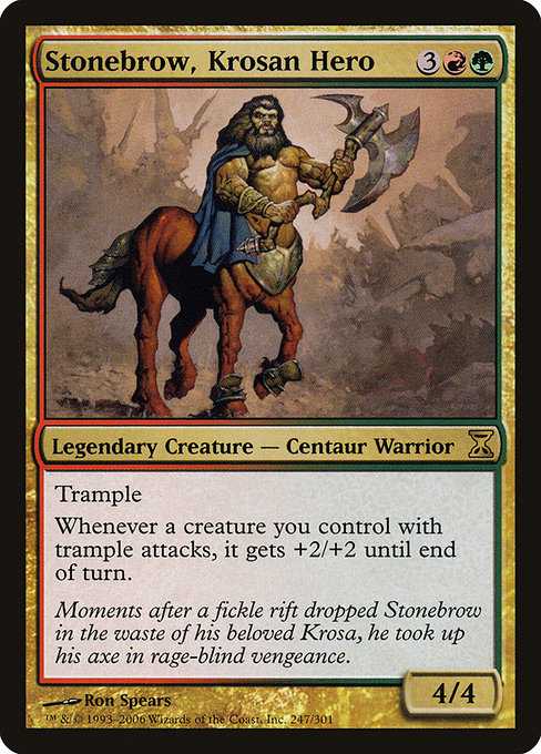 Stonebrow, Krosan Hero